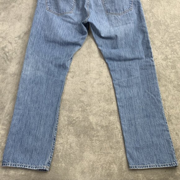 Polo Ralph Lauren Jeans Men 34x29” Blue Wash Cotton Hampton Relaxed Straight - Picture 15 of 15